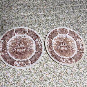 Fair Winds - The Friendship Of Salem plates